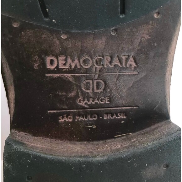 Democrata Garage Collection Mens Brown Leather Lace Up Ankle Boot EU 42 US 9 - Picture 11 of 12